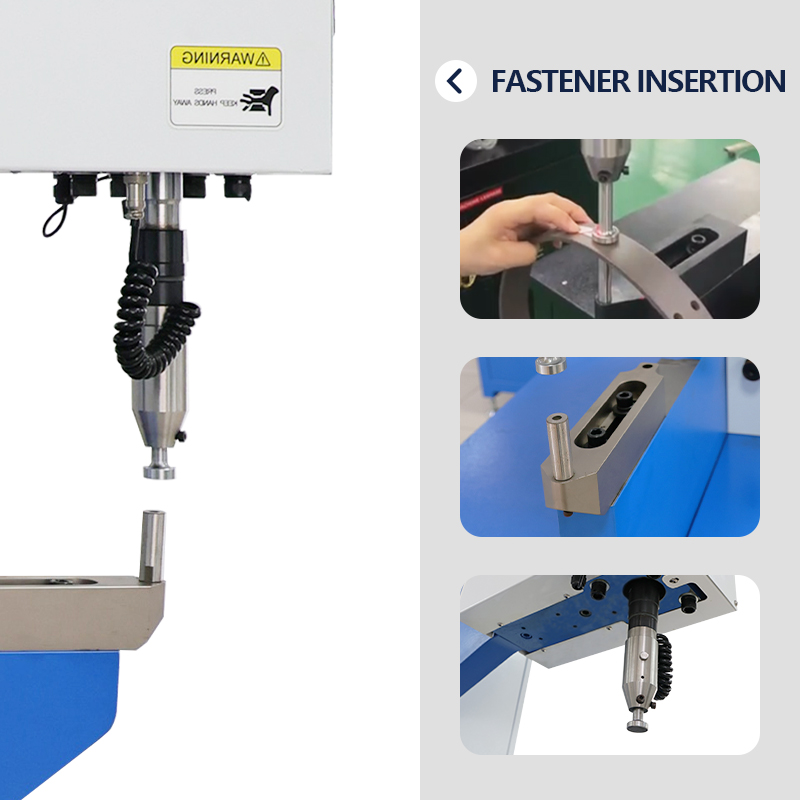 820Pro 80kn garganta profundidade de 500 mm Máquina de inserção de fixador hidráulico