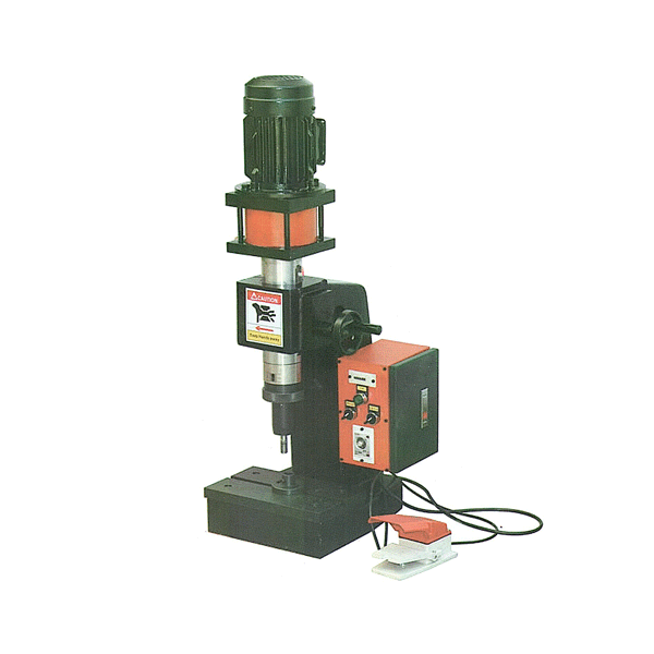  Máquina de rebitagem orbital pneumática para eixo de peças de metal tipo mesa