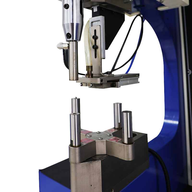 618mspe 57kn Multi idioma Automático alimentador de fundo PEM Máquina de rebitagem